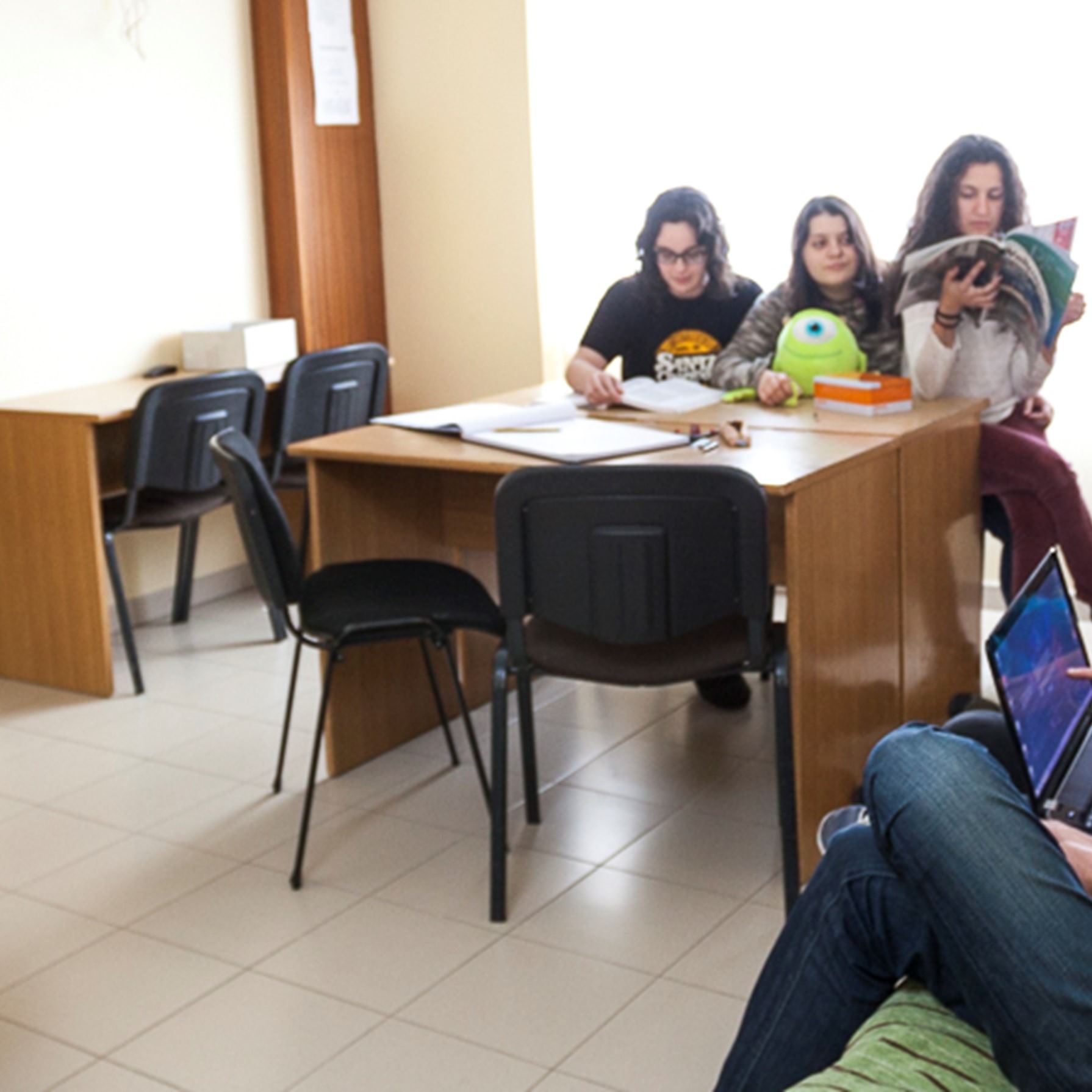 Un buen ambiente con espacios comunes