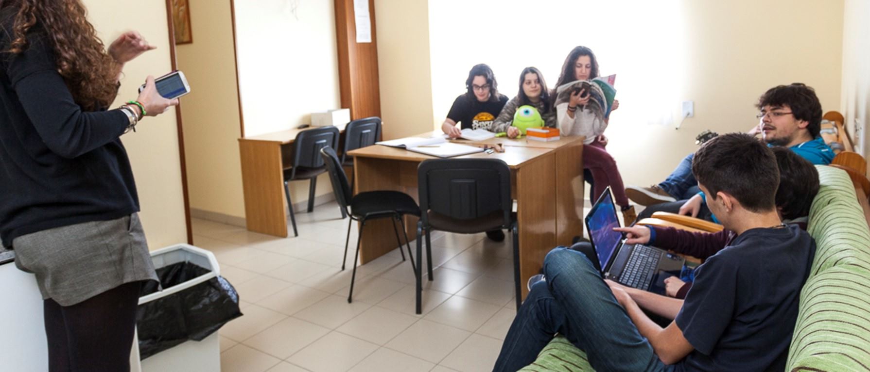 Un buen ambiente con espacios comunes